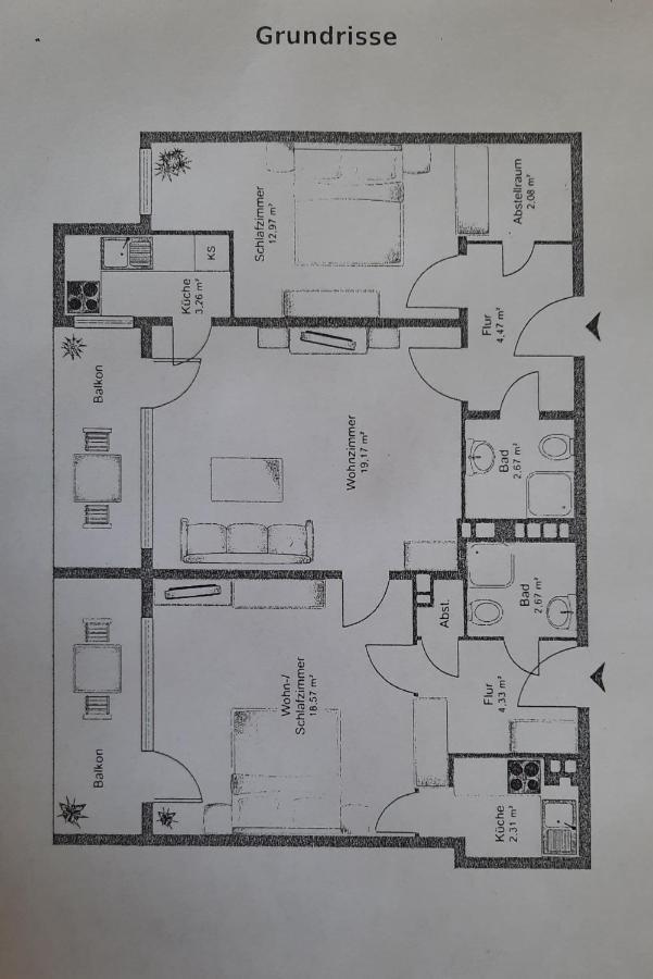 Ferienwohnung Wattkieker Busum Luaran gambar